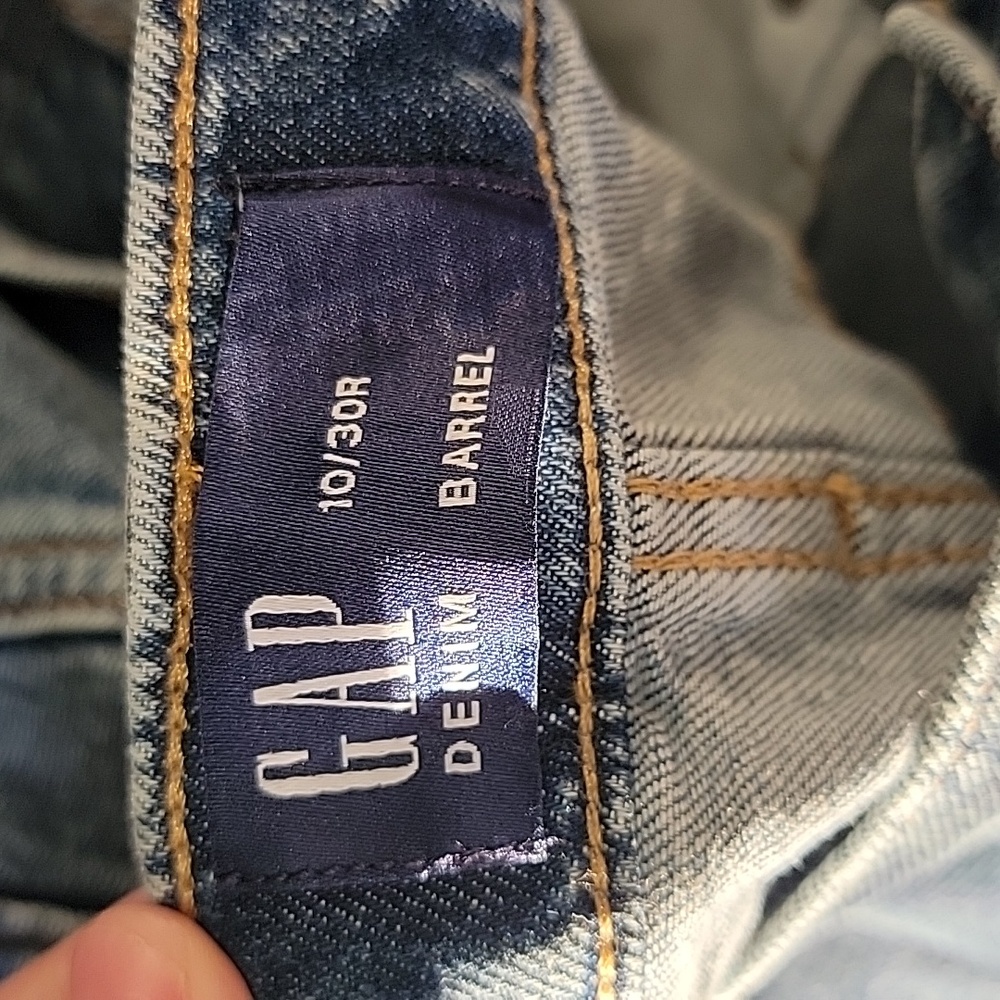 Gap High Rise Barrel Jeans - Picture 3 of 5